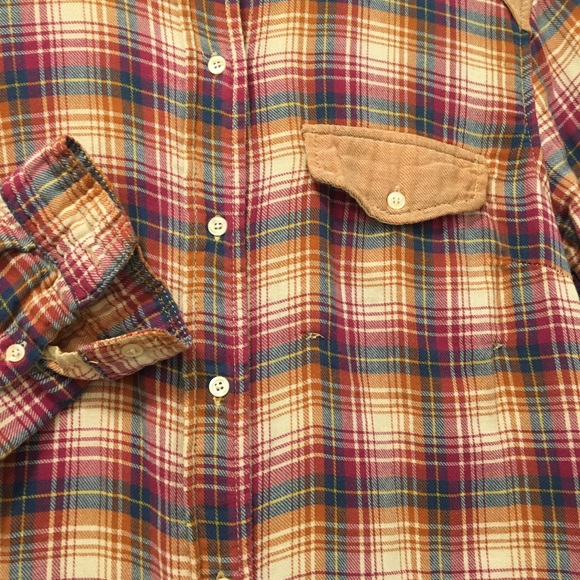 Wilfred Free Long Flannel with Quilted Back - Picture 8 of 8